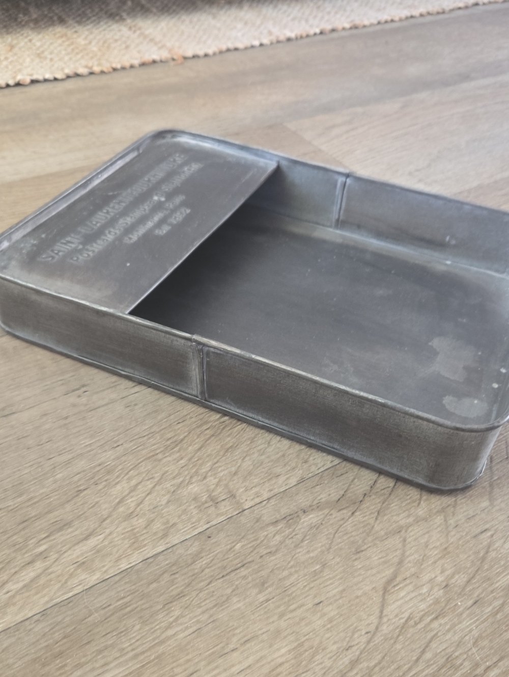 Cost Plus World Market Metal Postal Tray - Dark Gray - Picture 6 of 9